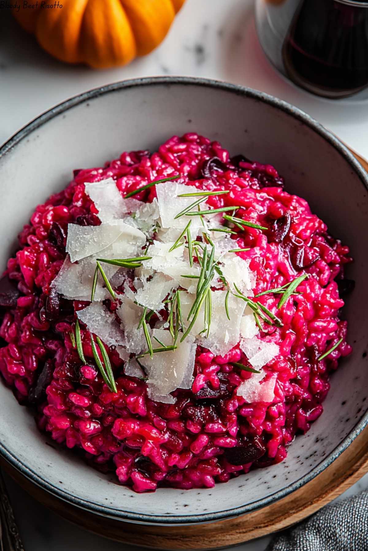 Bloody Beet Risotto