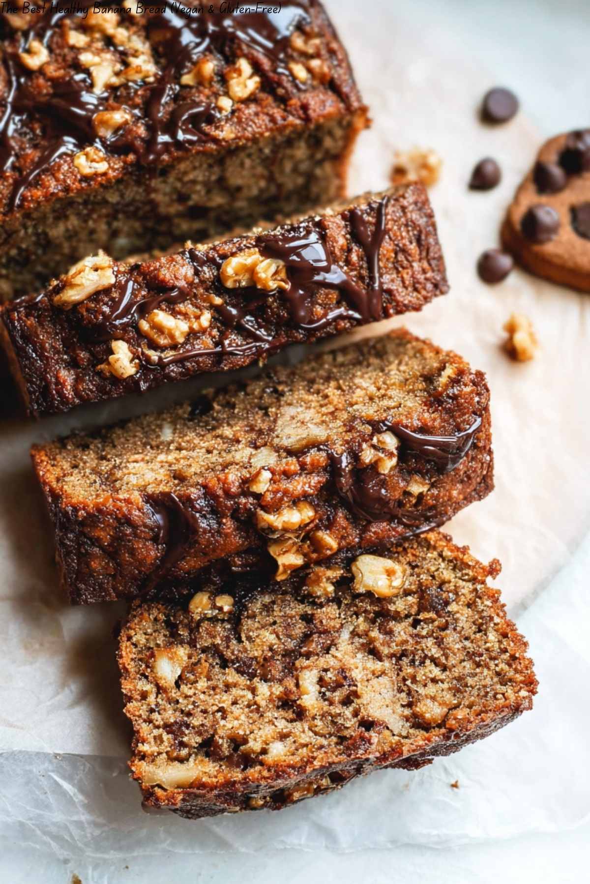 The Best Healthy Banana Bread (Vegan & Gluten-Free)
