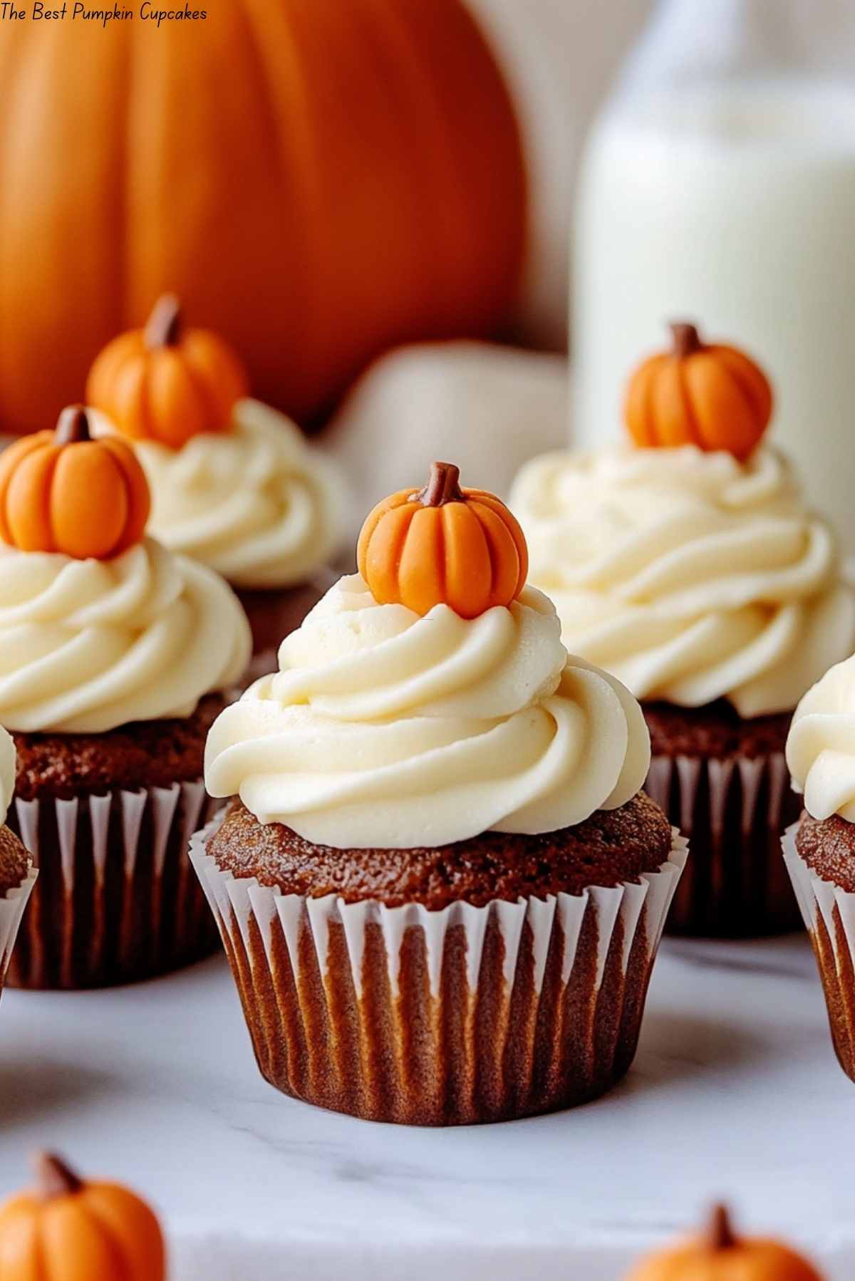 The Best Pumpkin Cupcakes