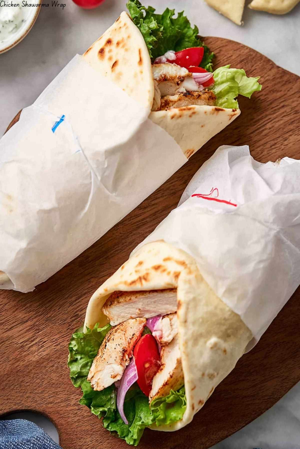 Chicken Shawarma Wrap