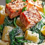 Salmon Spinach Pasta Dish 5 Salmon Spinach Pasta Dish