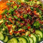 Crispy Rice Salad with Peanut-Chili Dressing 5 Crispy Rice Salad with Peanut-Chili Dressing