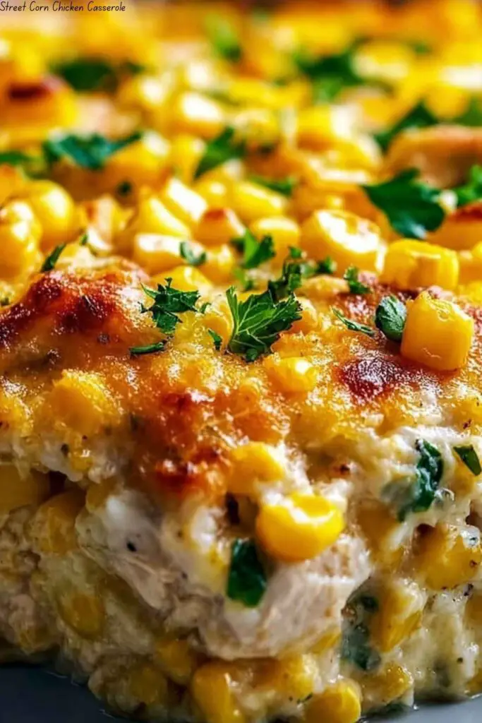 Street Corn Chicken Casserole
