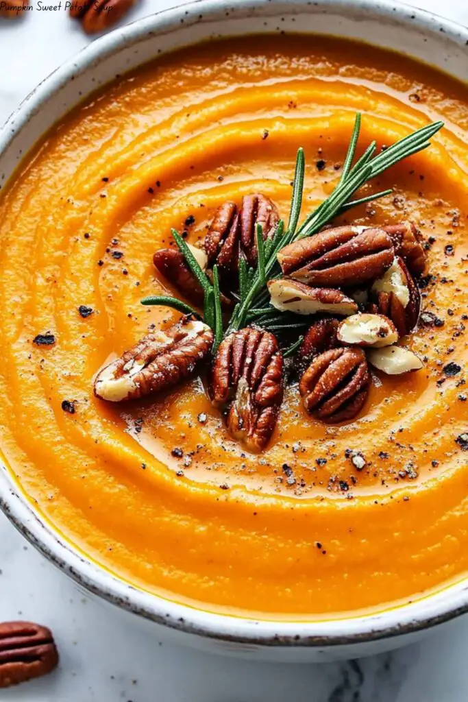 Pumpkin Sweet Potato Soup