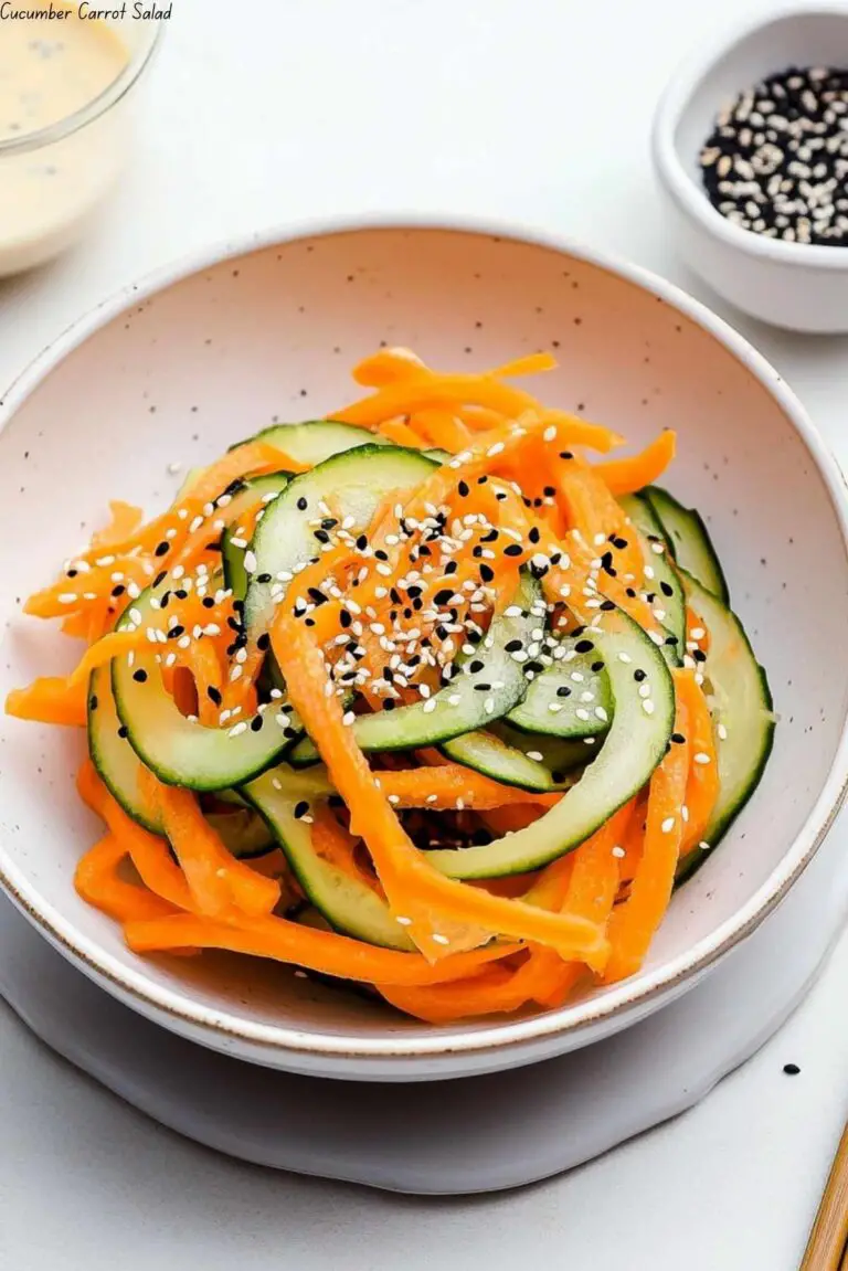 Cucumber Carrot Salad