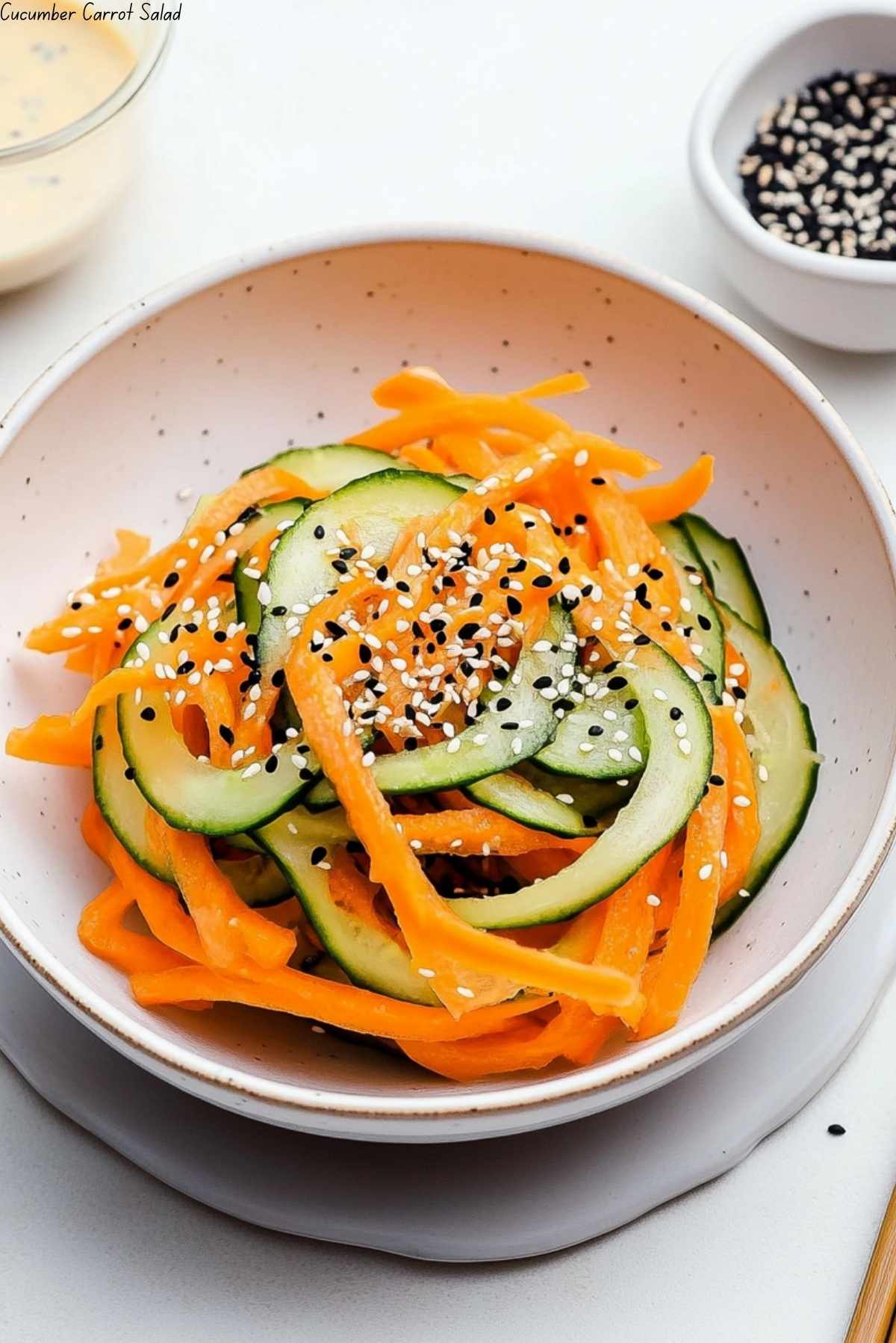 Cucumber Carrot Salad