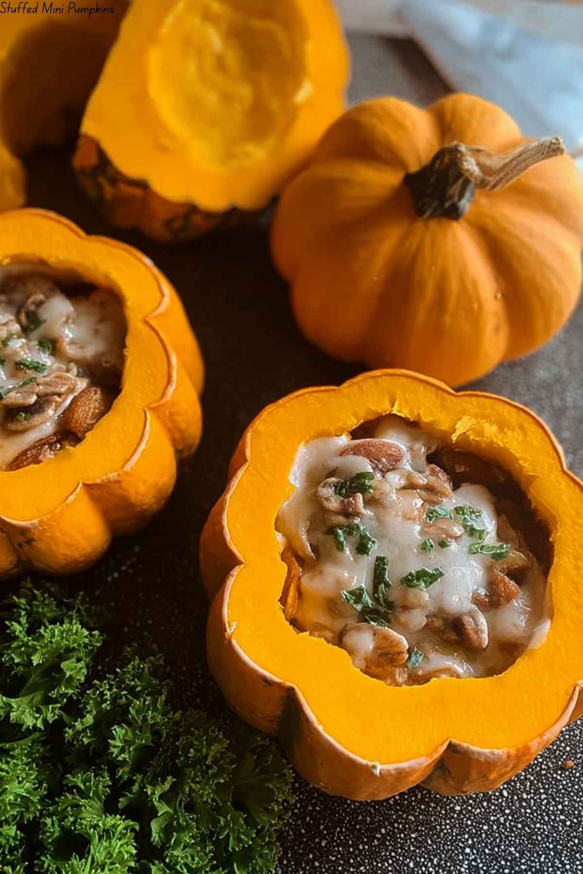 Stuffed Mini Pumpkins