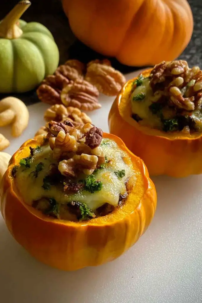 Stuffed Mini Pumpkins