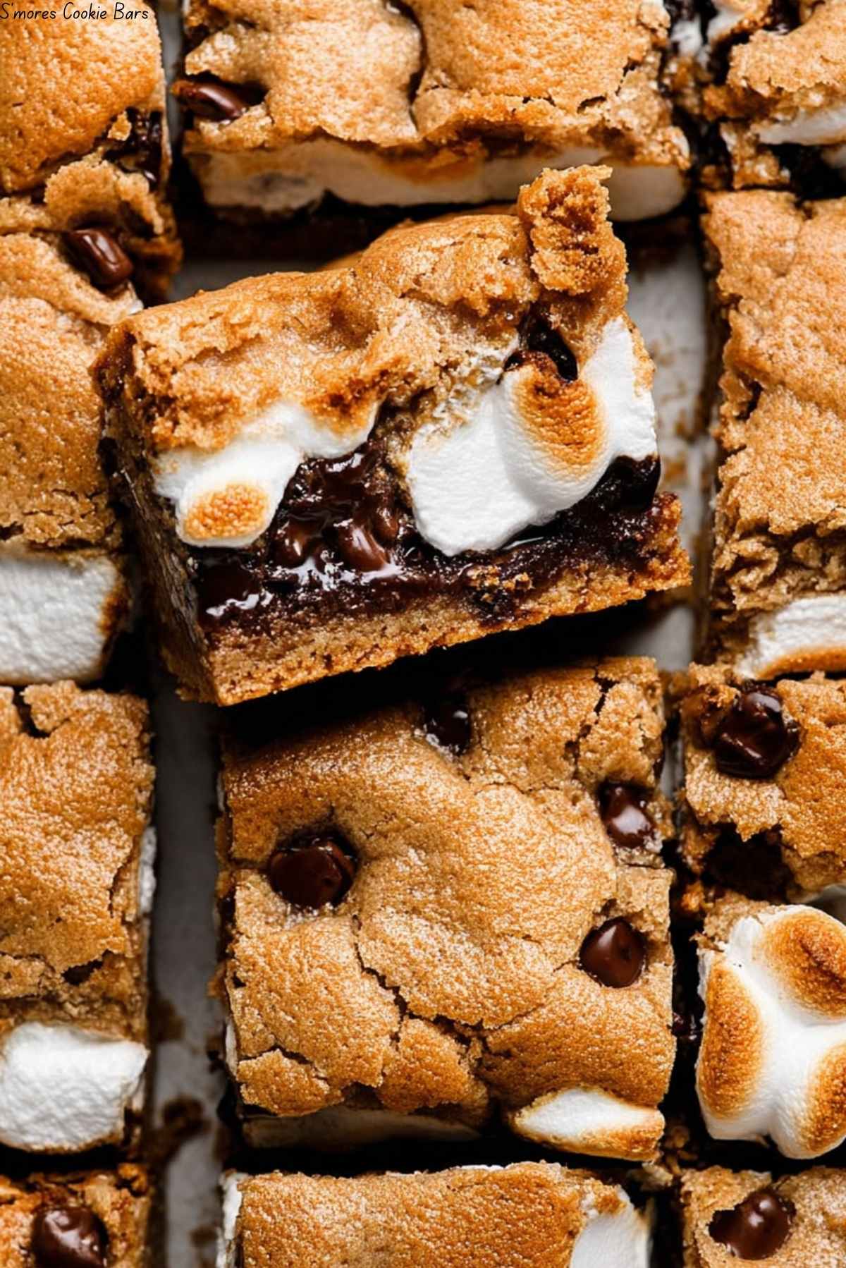 S’mores Cookie Bars