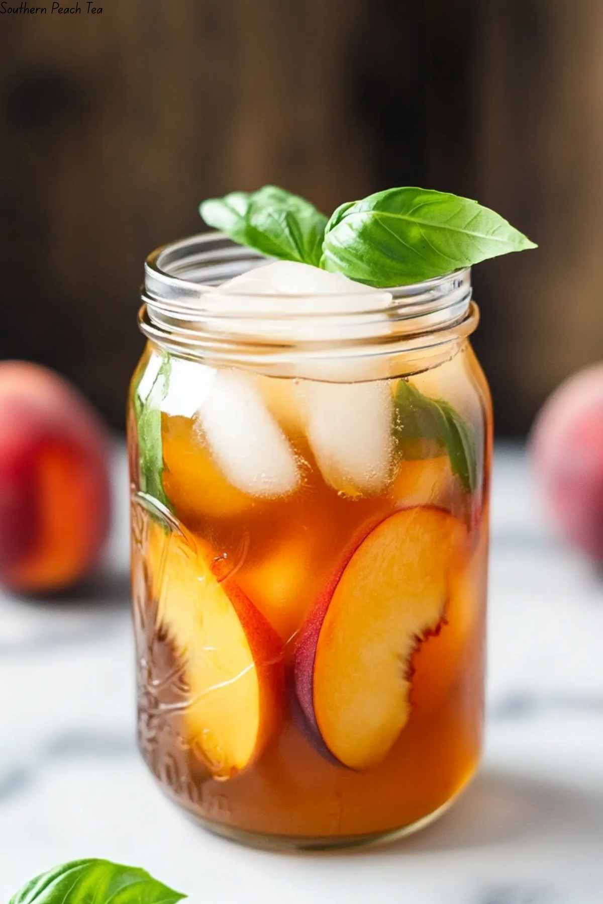 Southern Peach Tea
