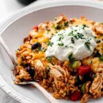 Easy Chicken Burrito Casserole
