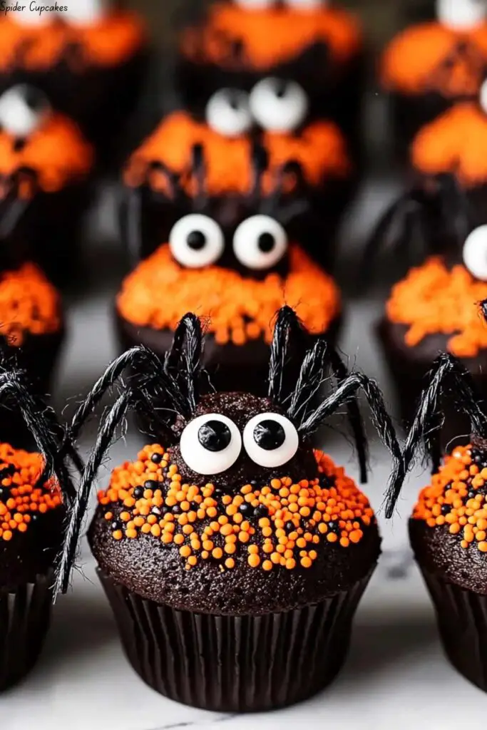 Spider Cupcakes