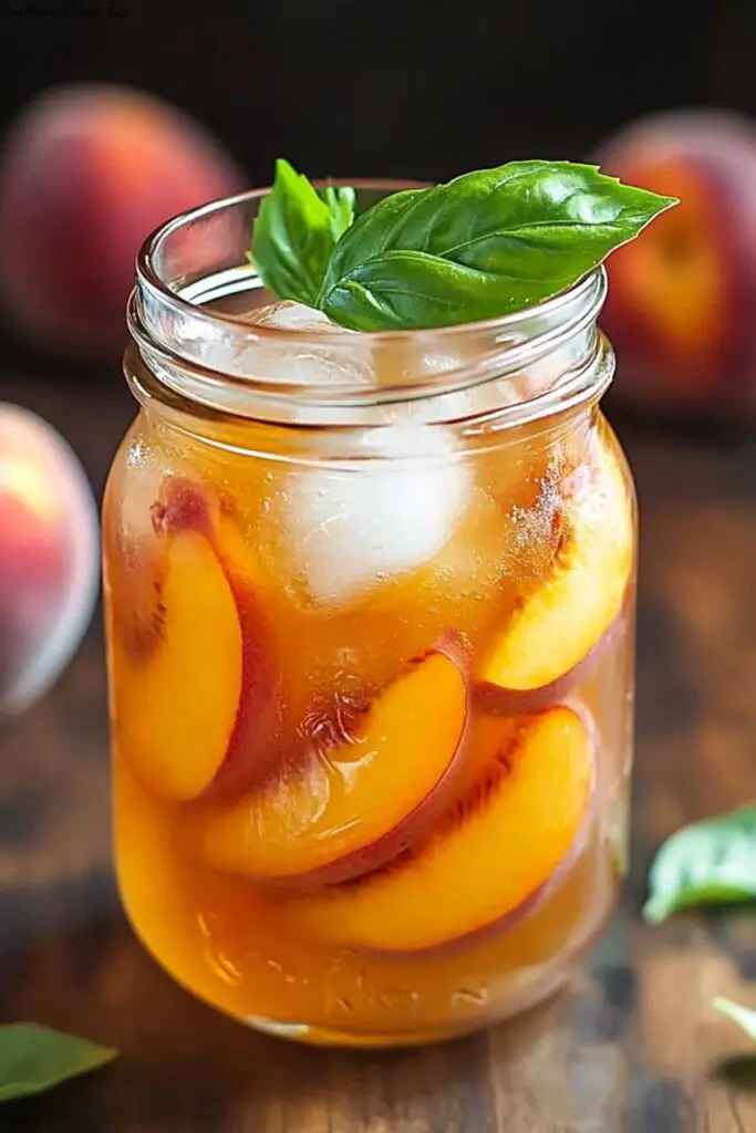 Southern Peach Tea