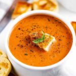 Roasted Tomato Basil Soup