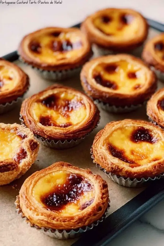 Portuguese Custard Tarts (Pasteis de Nata)