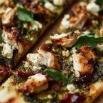 Pesto Chicken Flatbread: A Delicious and Easy Recipe for Dinner