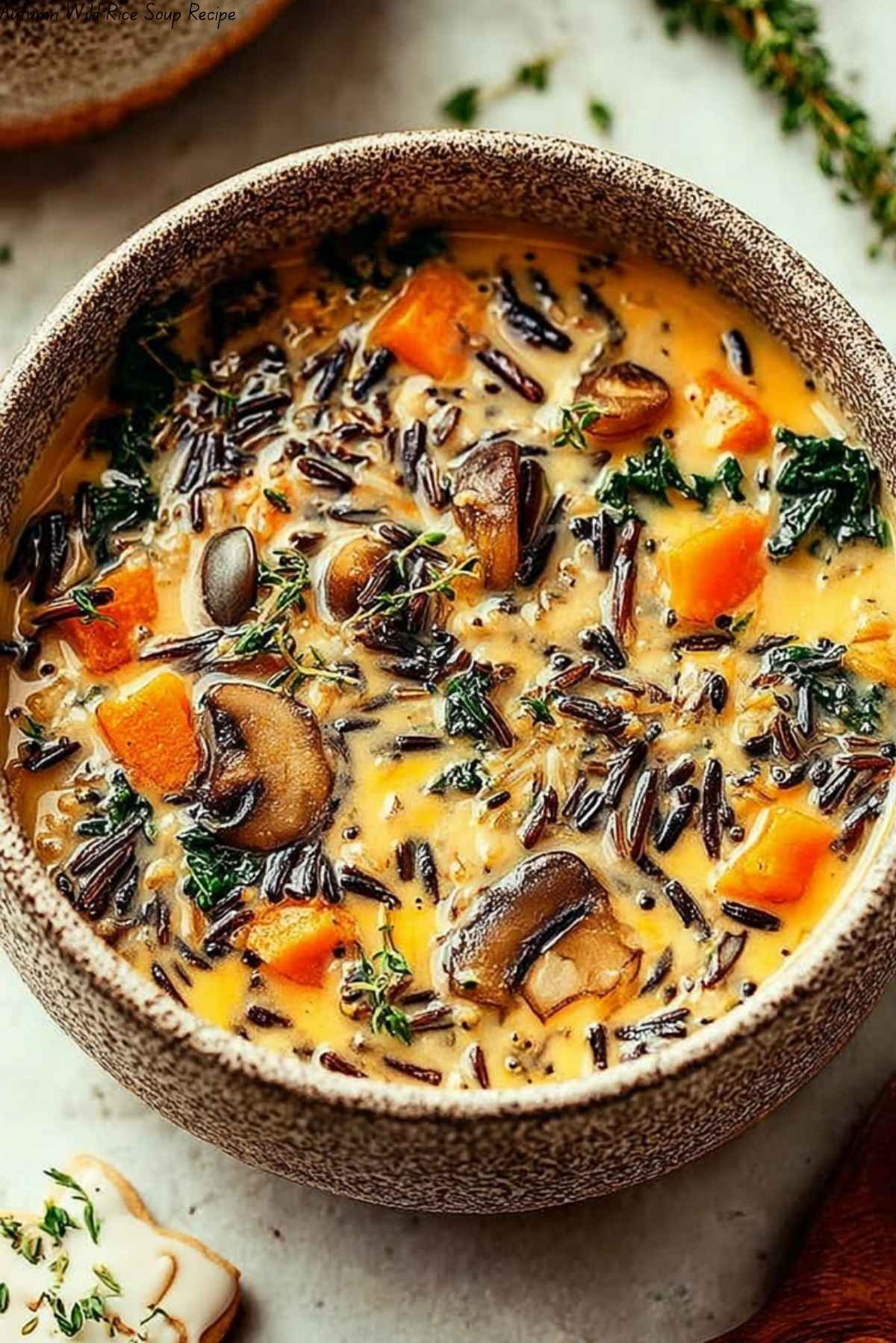 Autumn Wild Rice Soup Recipe