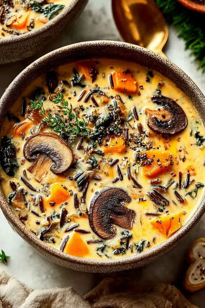 Autumn Wild Rice Soup Recipe