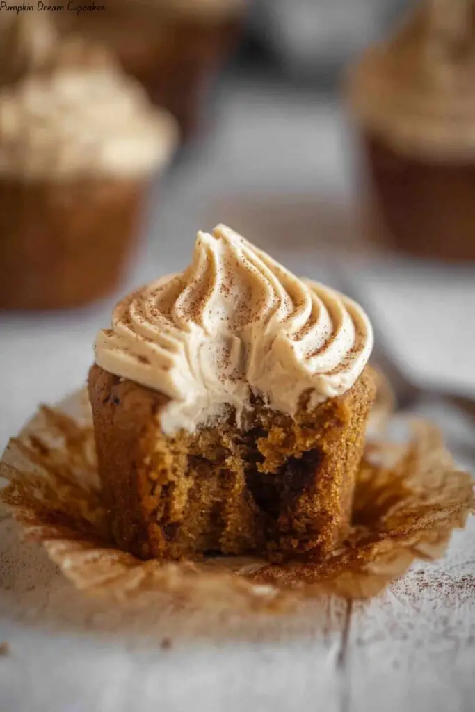 Pumpkin Dream Cupcakes