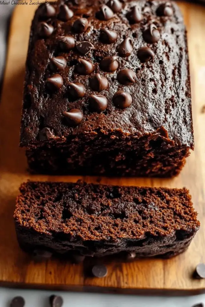 Moist Chocolate Zucchini Bread