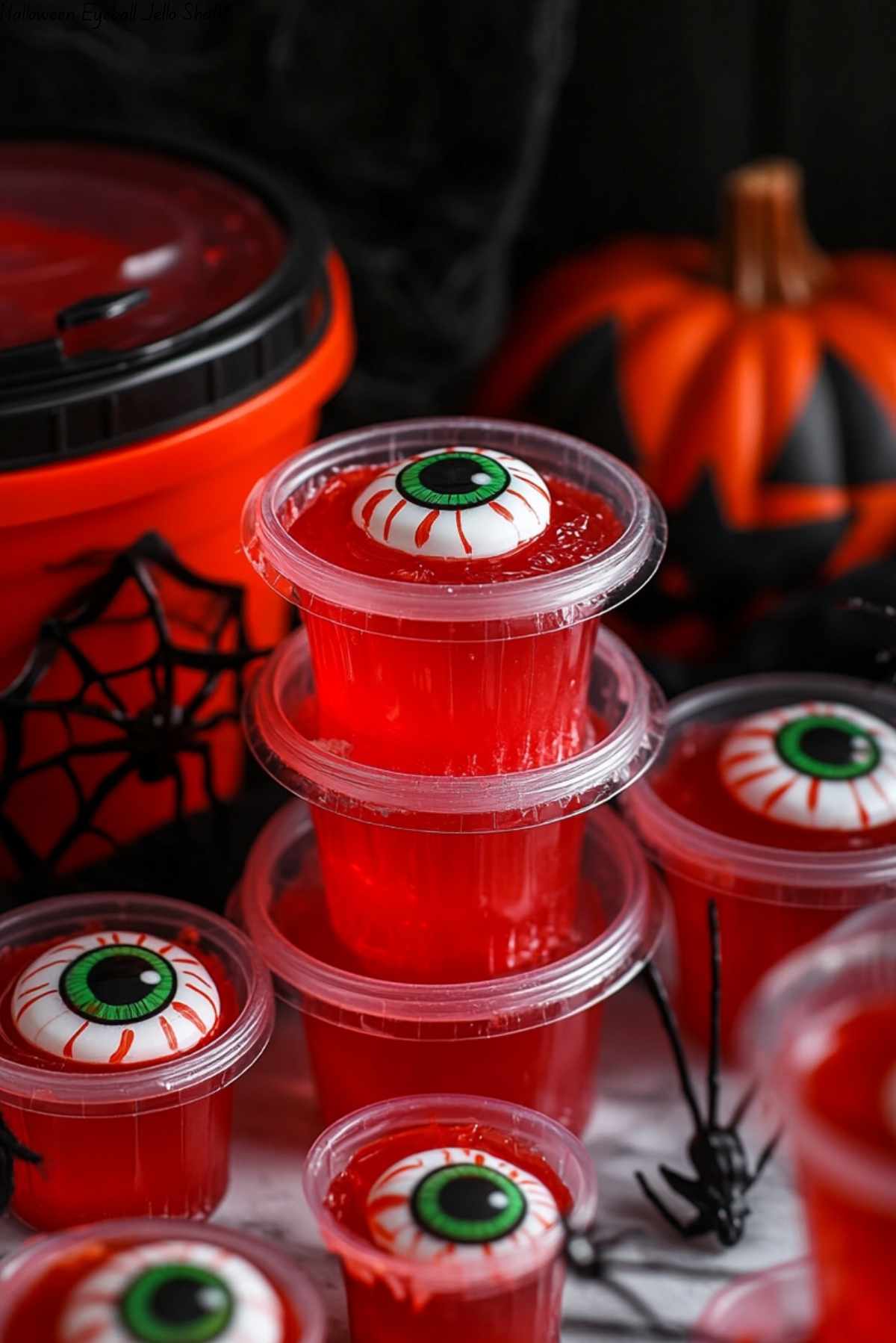 Halloween Eyeball Jello Shots