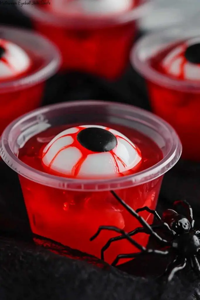 Halloween Eyeball Jello Shots
