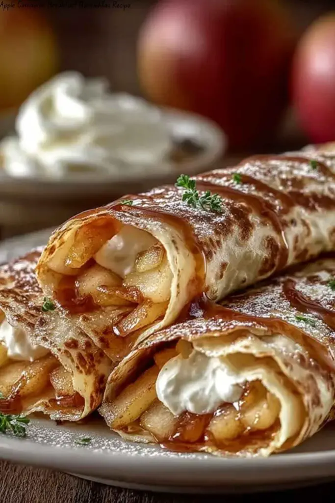 Apple Cinnamon Breakfast Quesadillas Recipe