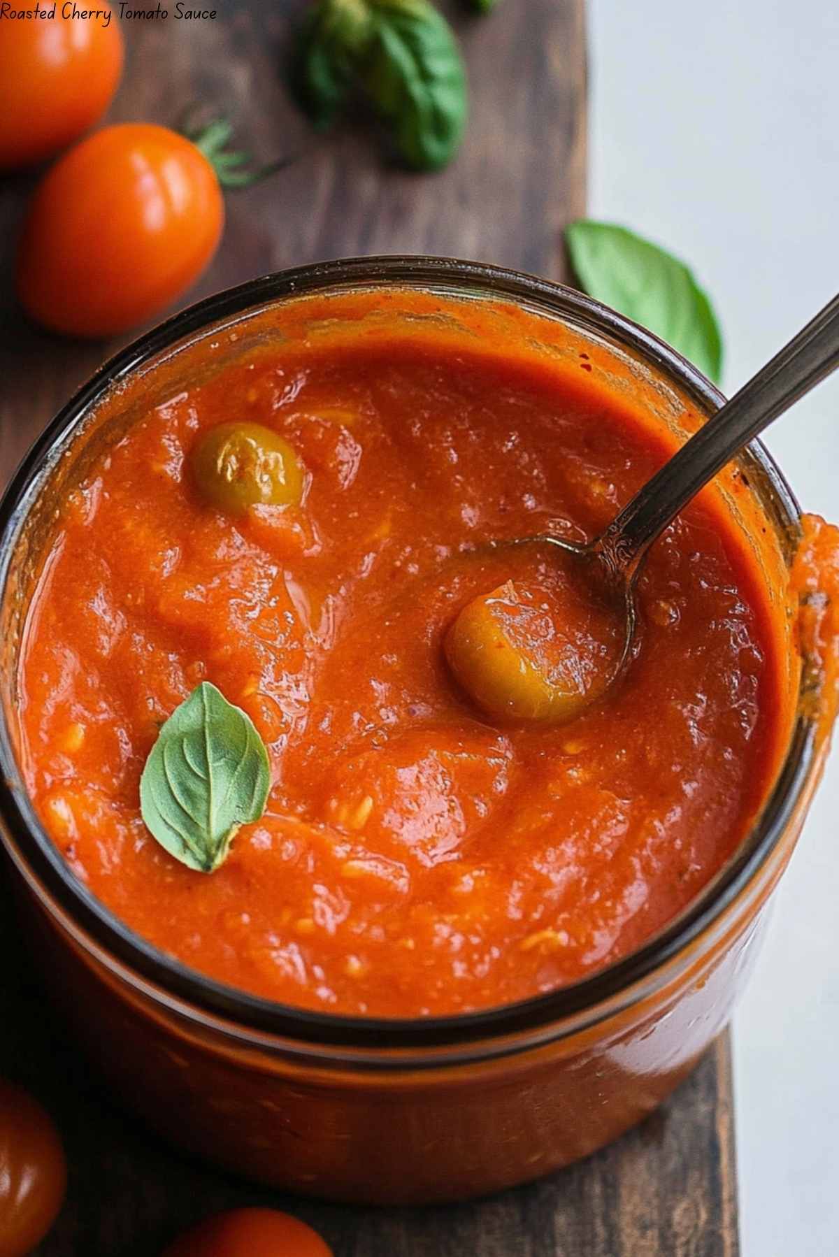 Roasted Cherry Tomato Sauce