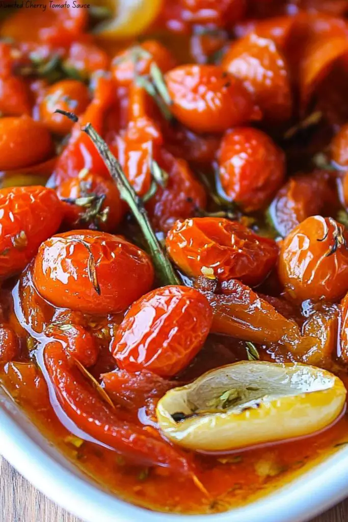 Roasted Cherry Tomato Sauce