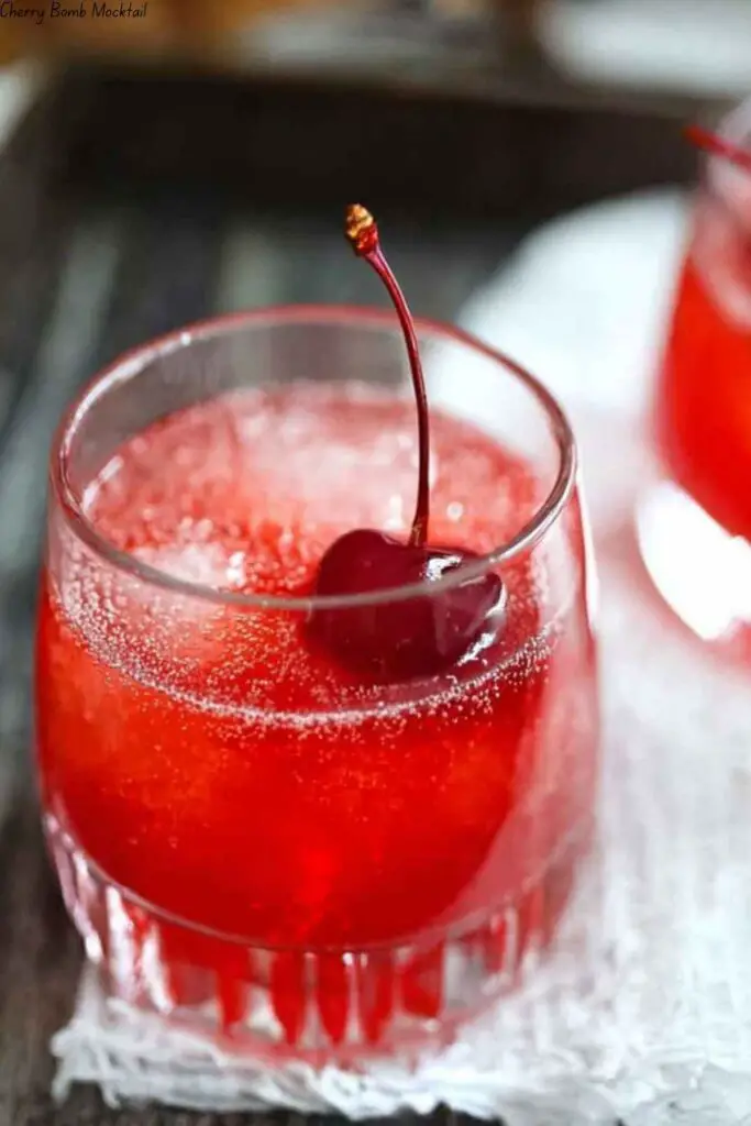 Cherry Bomb Mocktail