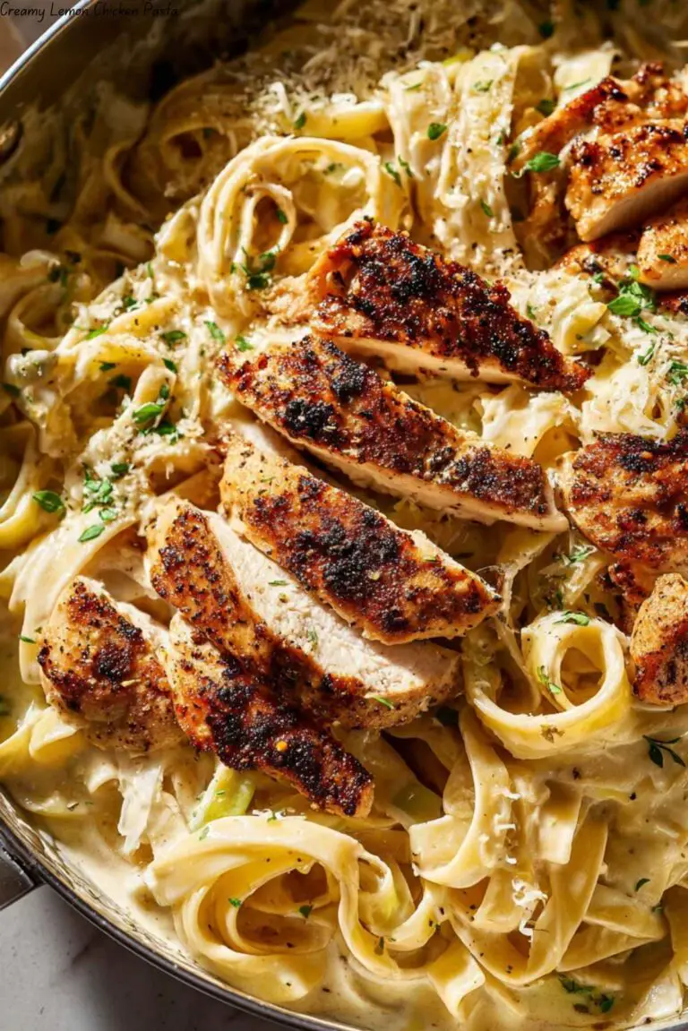 Creamy Lemon Chicken Pasta