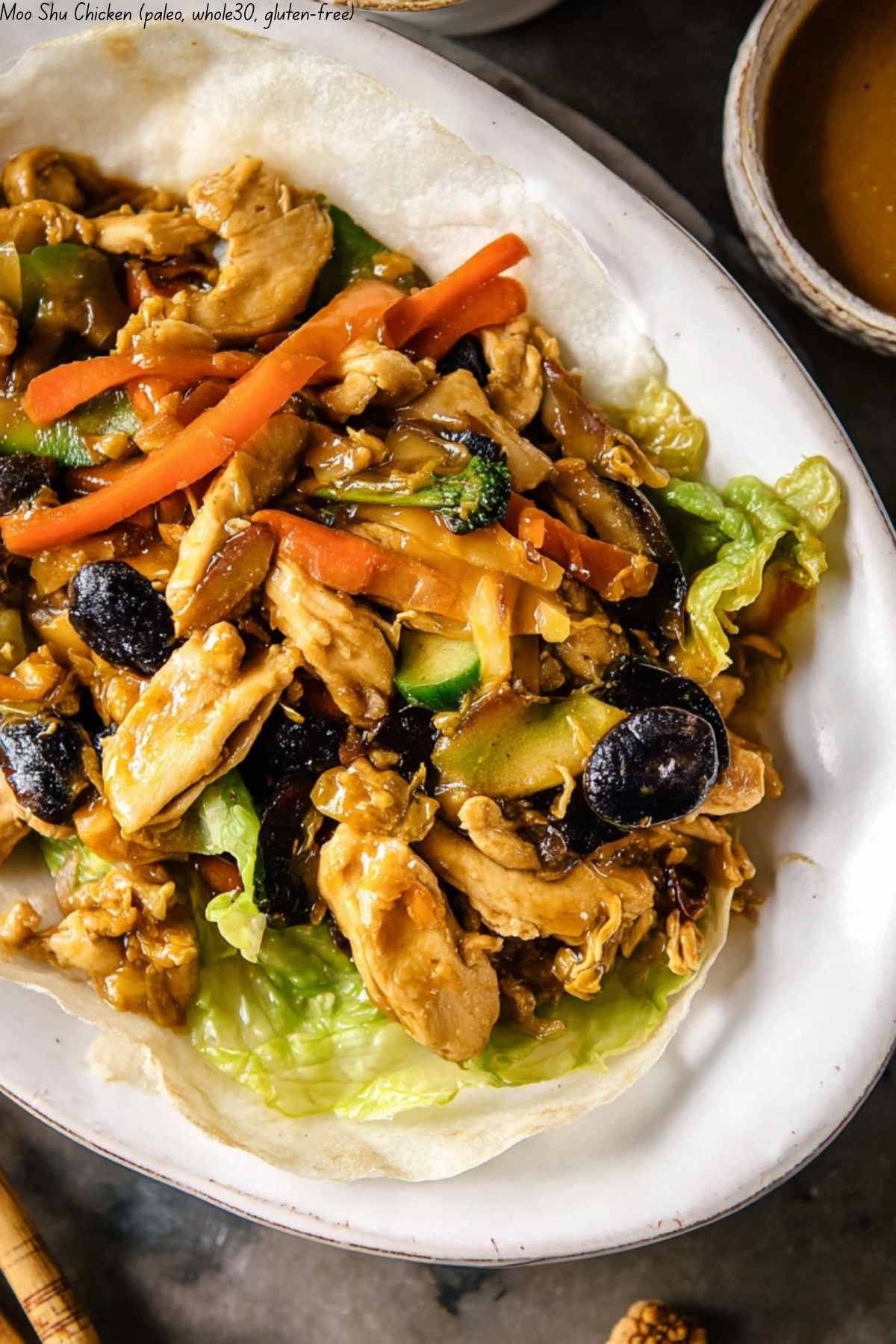Moo Shu Chicken (paleo, whole30, gluten-free)