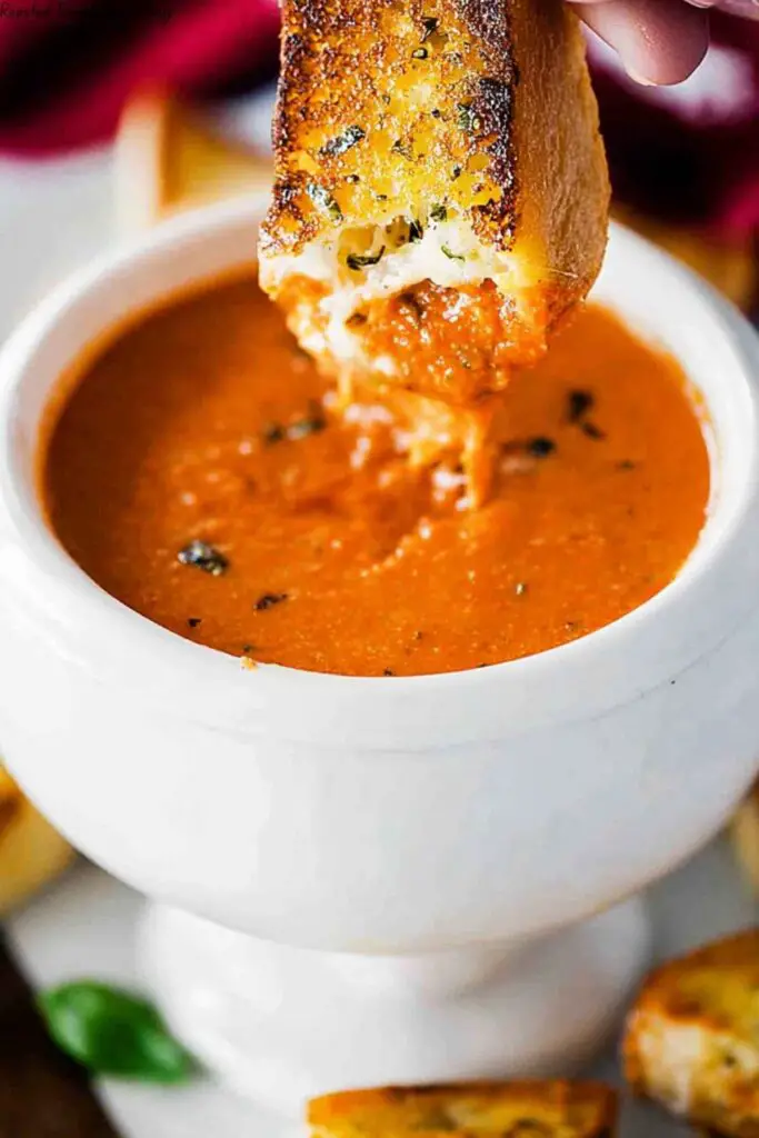 Roasted Tomato Basil Soup