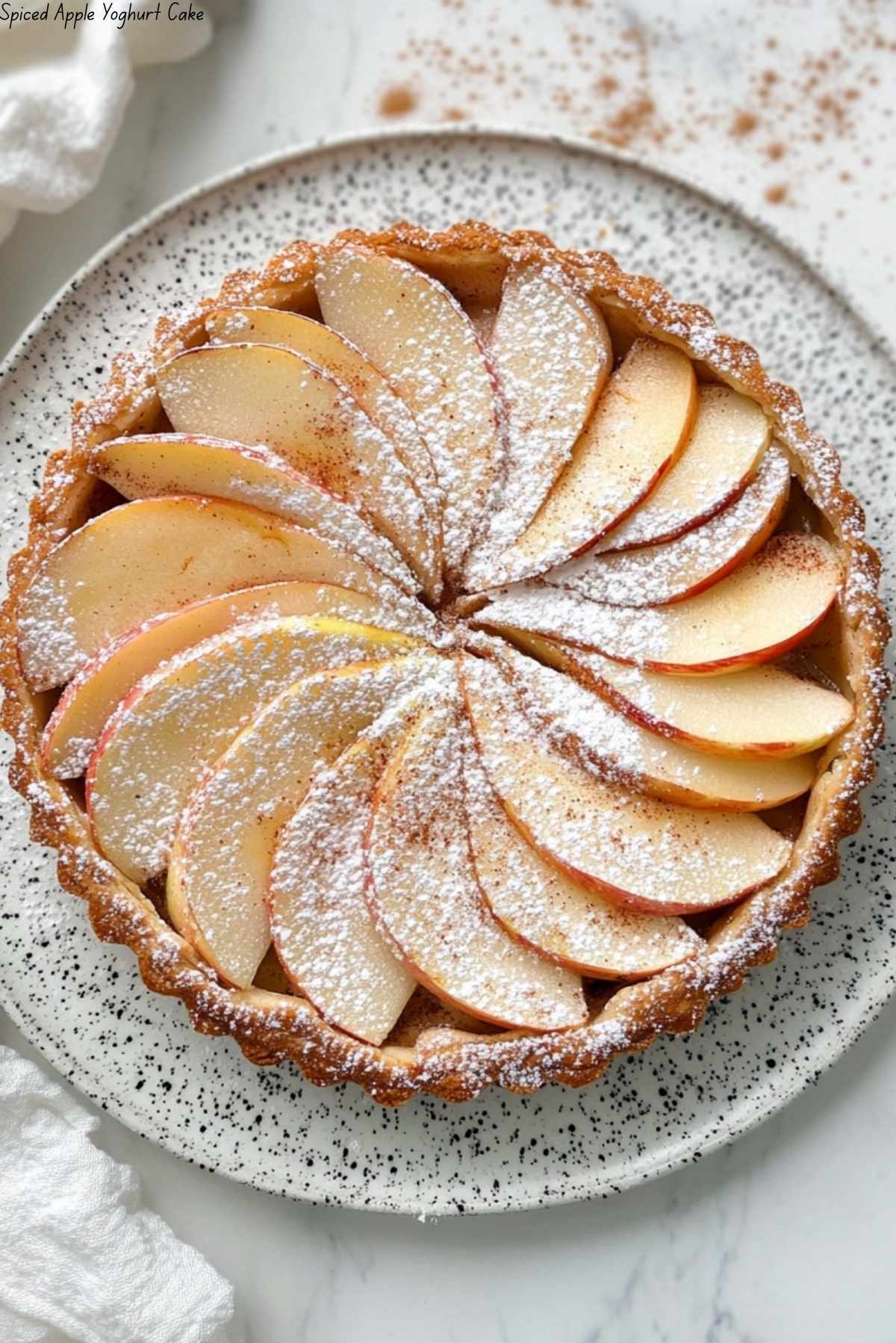 Spiced Apple Yoghurt Cake