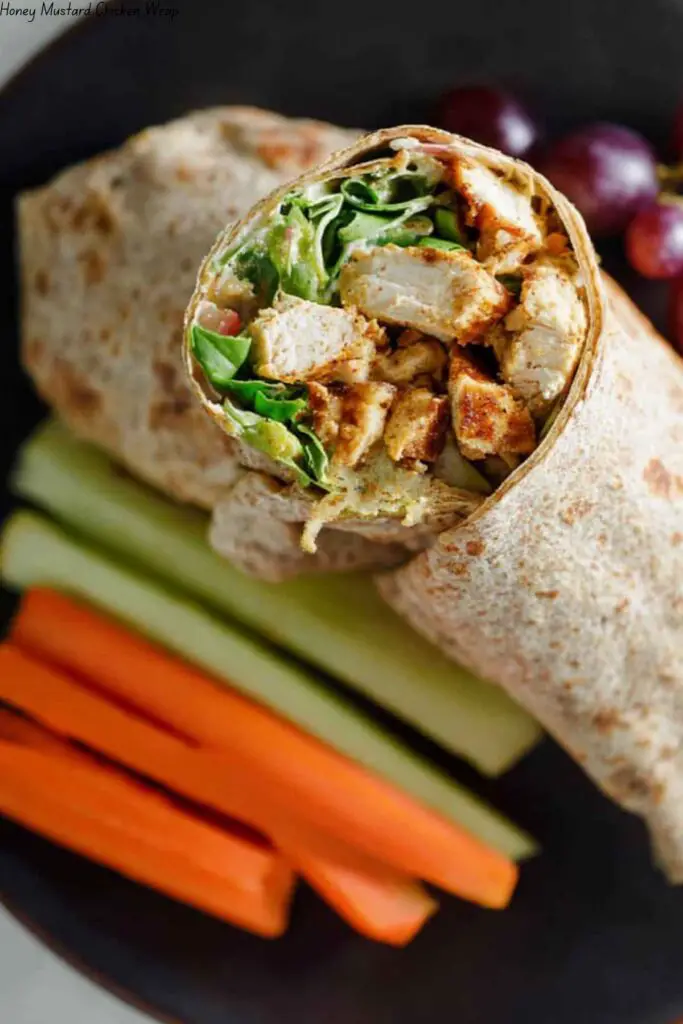 Honey Mustard Chicken Wrap