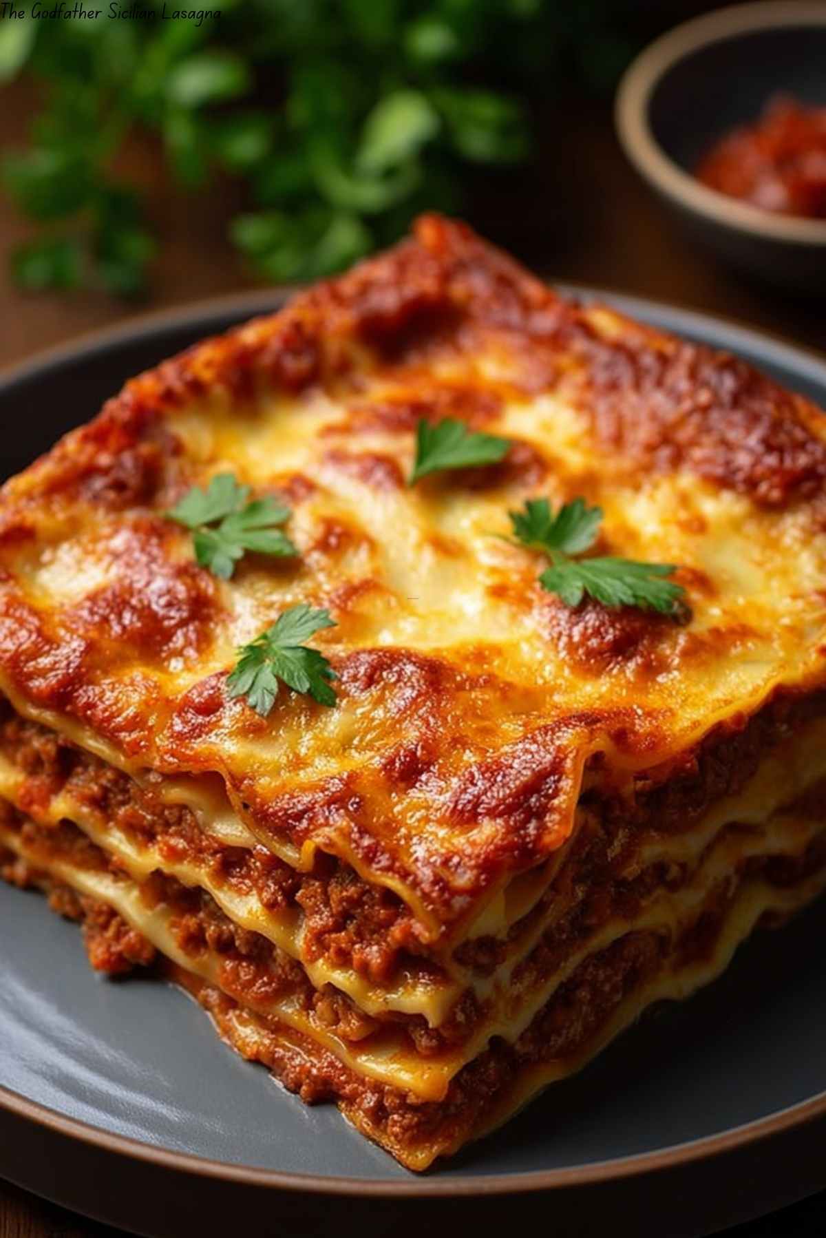 The Godfather Sicilian Lasagna