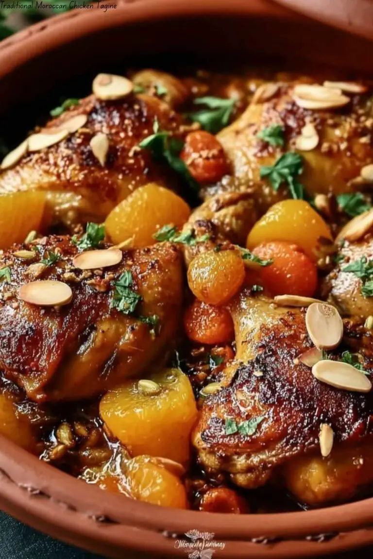 Traditional Moroccan Chicken Tagine
