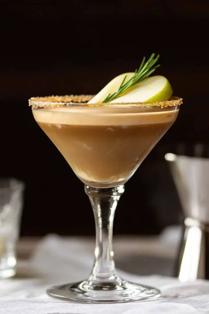 Apple Caramel Espresso Martini