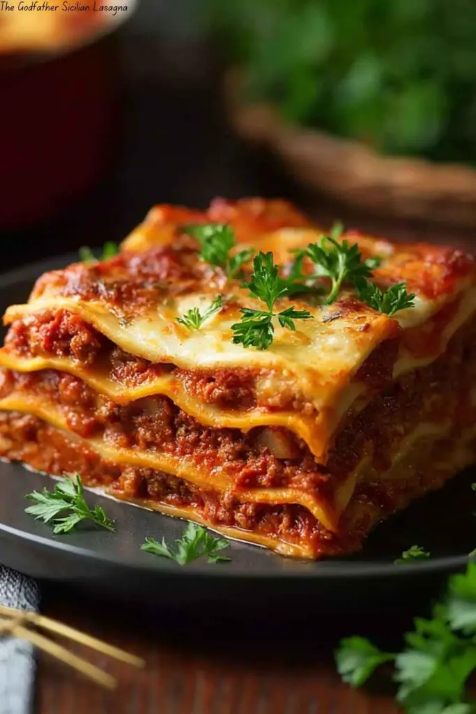 The Godfather Sicilian Lasagna