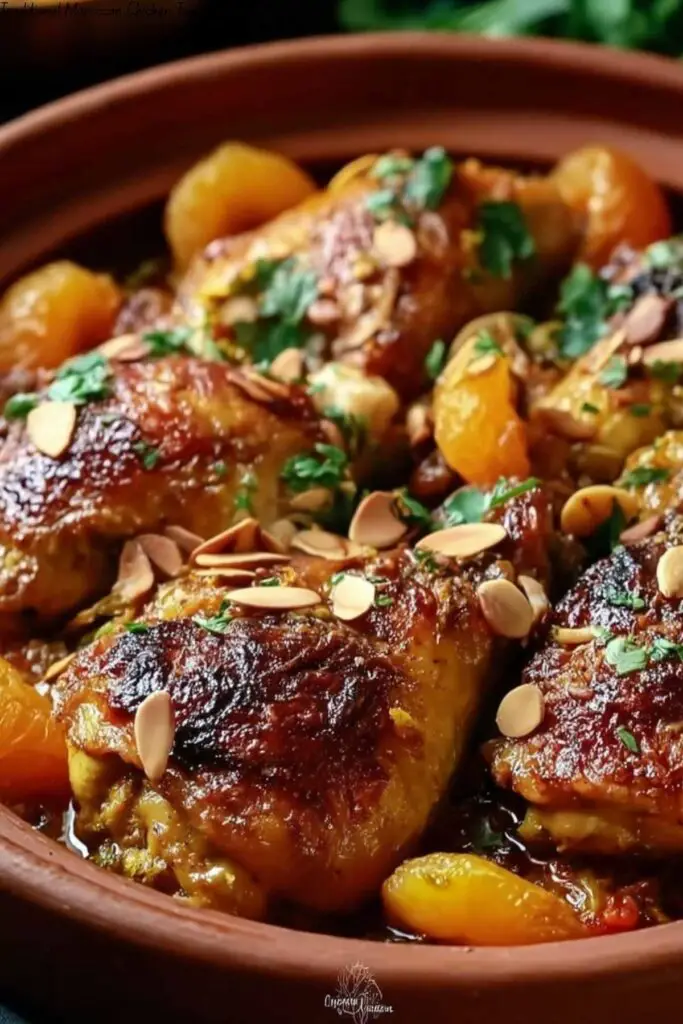 Traditional Moroccan Chicken Tagine