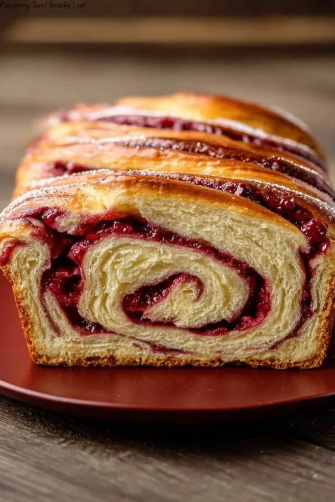 Raspberry Swirl Brioche Loaf 4 Raspberry Swirl Brioche Loaf