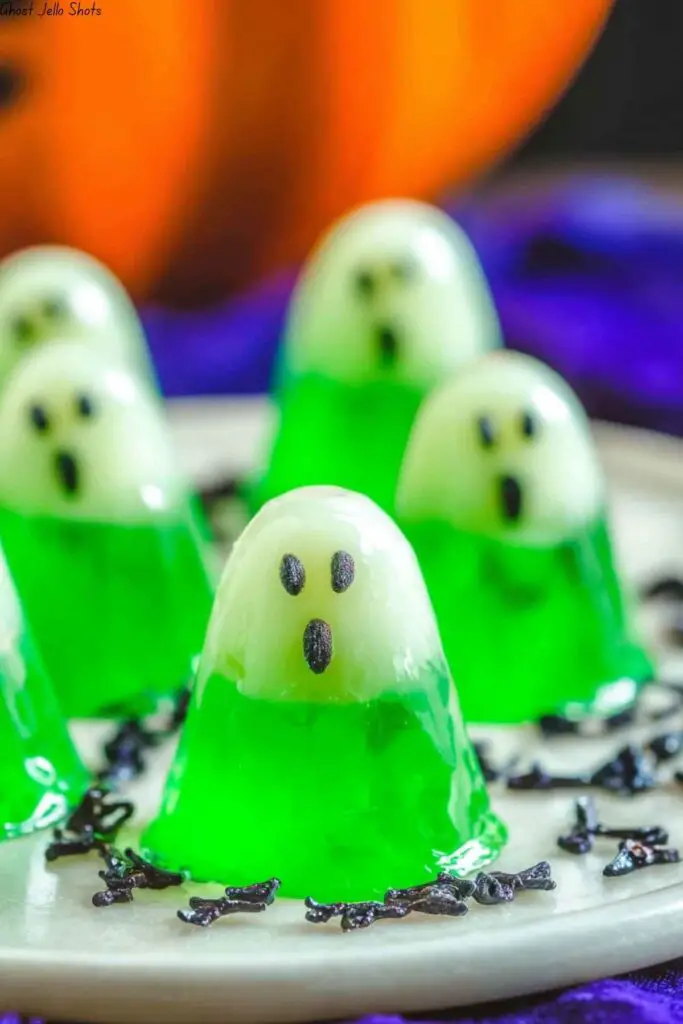 Ghost Jello Shots