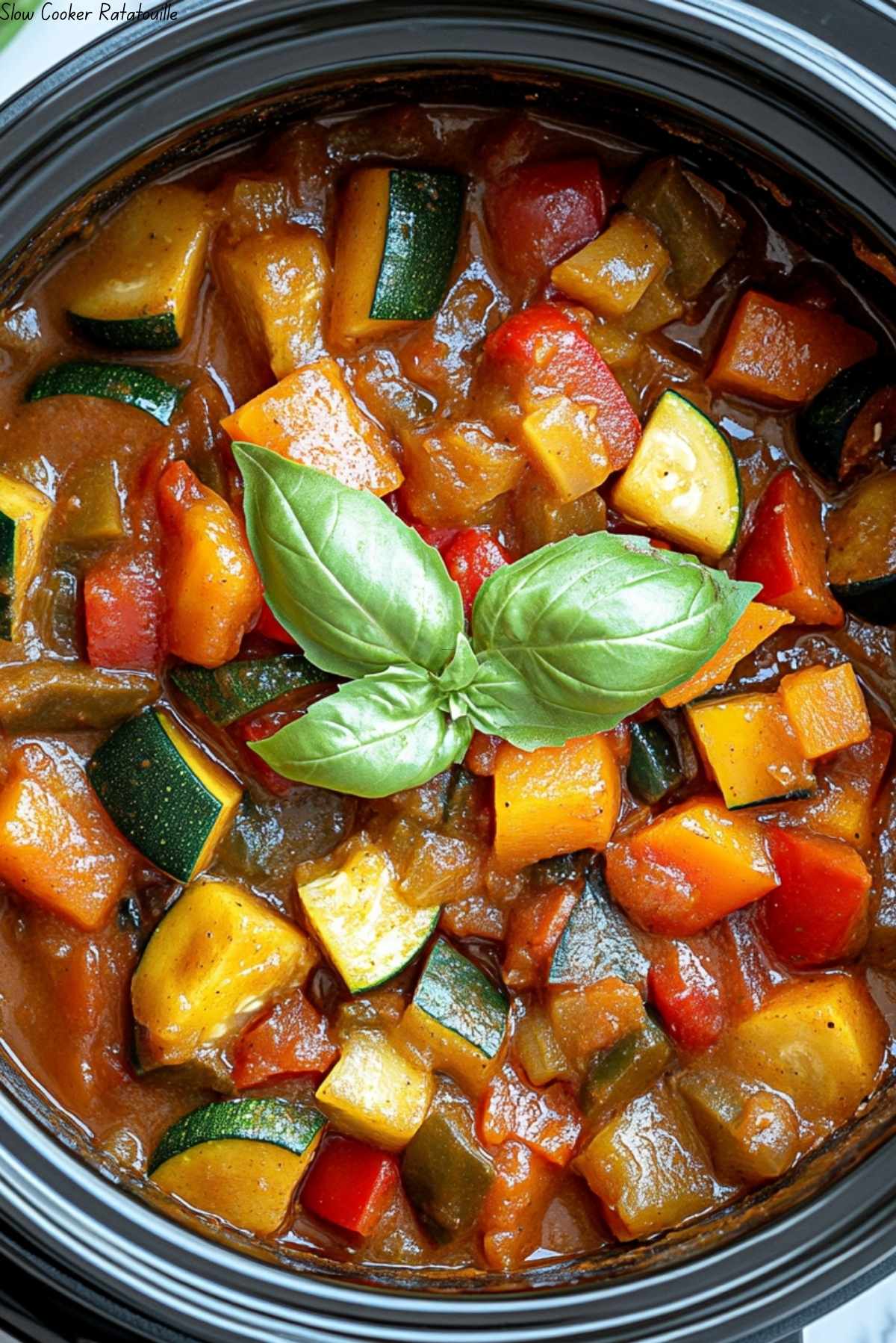Slow Cooker Ratatouille