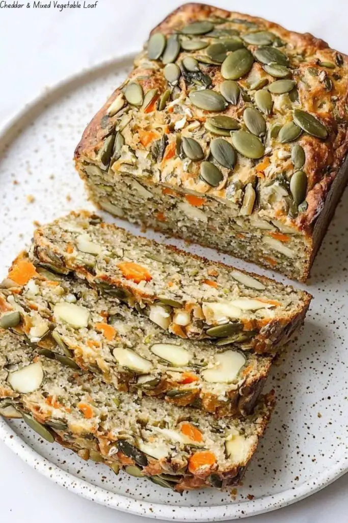 Cheddar & Mixed Vegetable Loaf