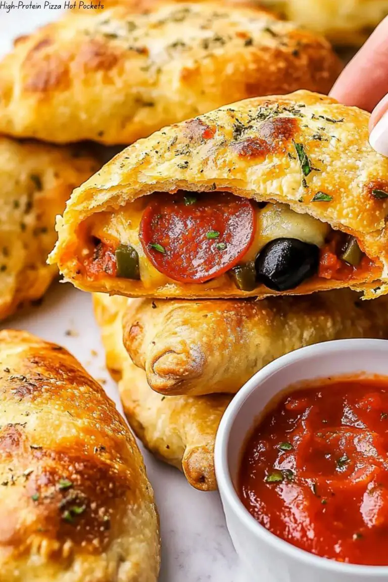 High-Protein Pizza Hot Pockets
