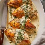Herb Roasted Chicken in Creamy White Wine Sauce 5 Herb Roasted Chicken in Creamy White Wine Sauce