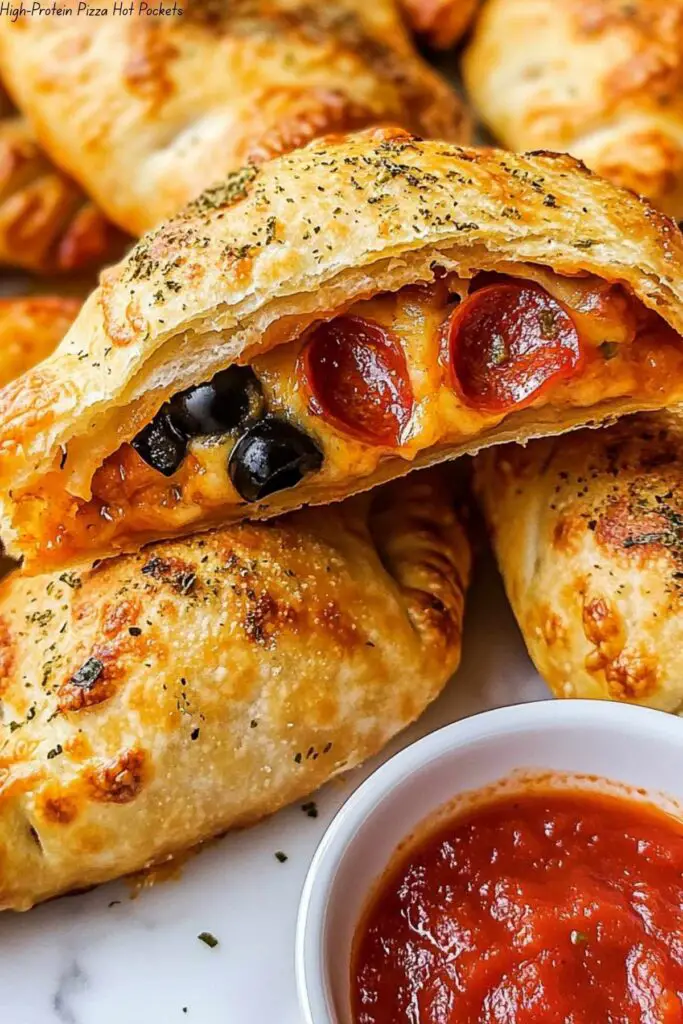 High-Protein Pizza Hot Pockets