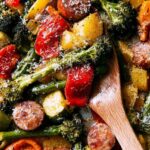 Sheet Pan Sausage and Veggies 5 Sheet Pan Sausage and Veggies
