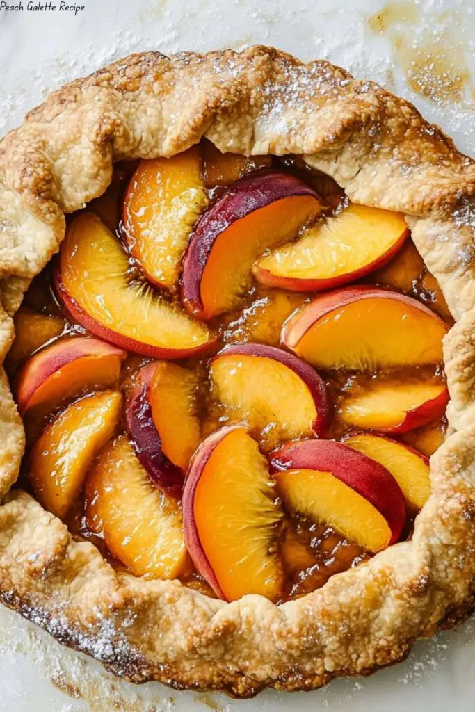 Peach Galette Recipe