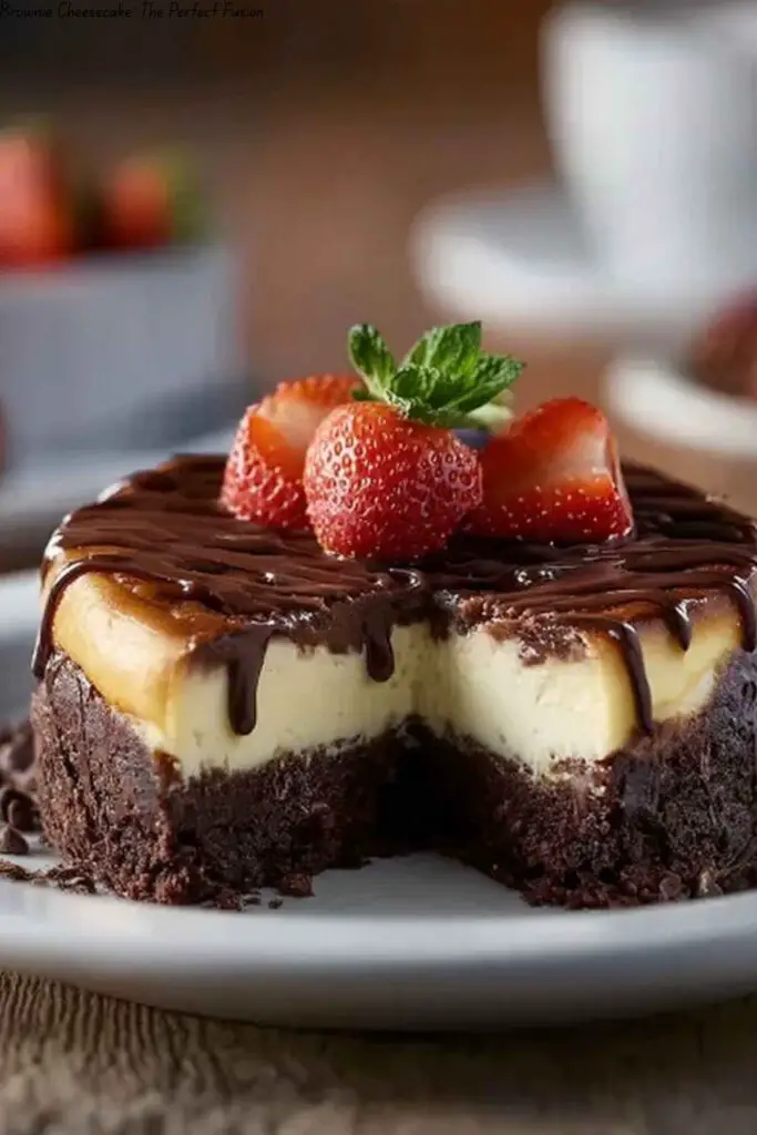 Brownie Cheesecake: The Perfect Fusion